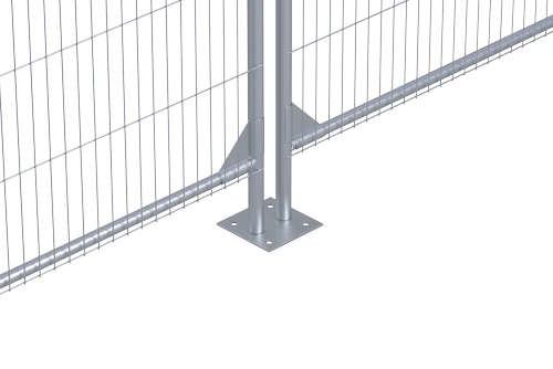 Oceľová platňa pre podperu — detail 2